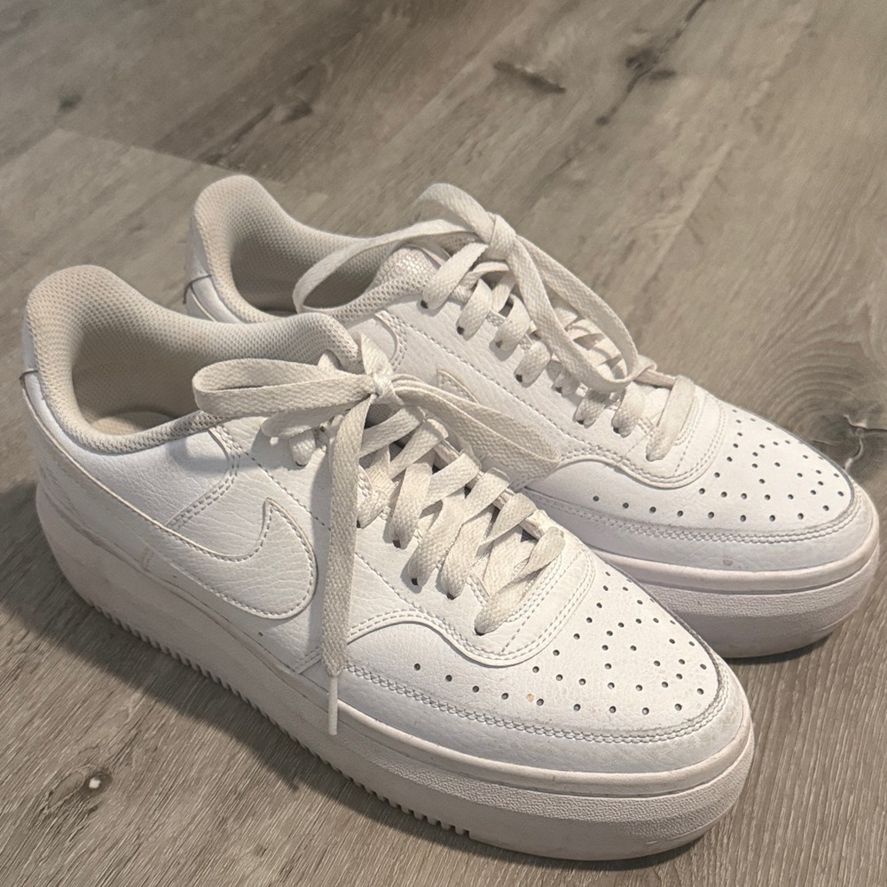 Nike AF1 Women's All-White Sneakers